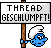 Thread geschlumpft!
